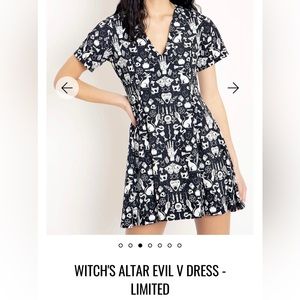 Blackmilk clothing witchs altar evil v dress